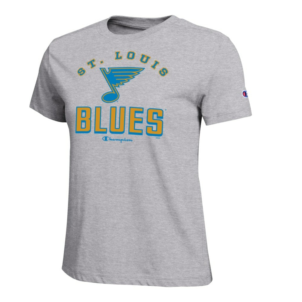 NHL Gray St. Louis Blues Champion Women's Core T-Shirt
