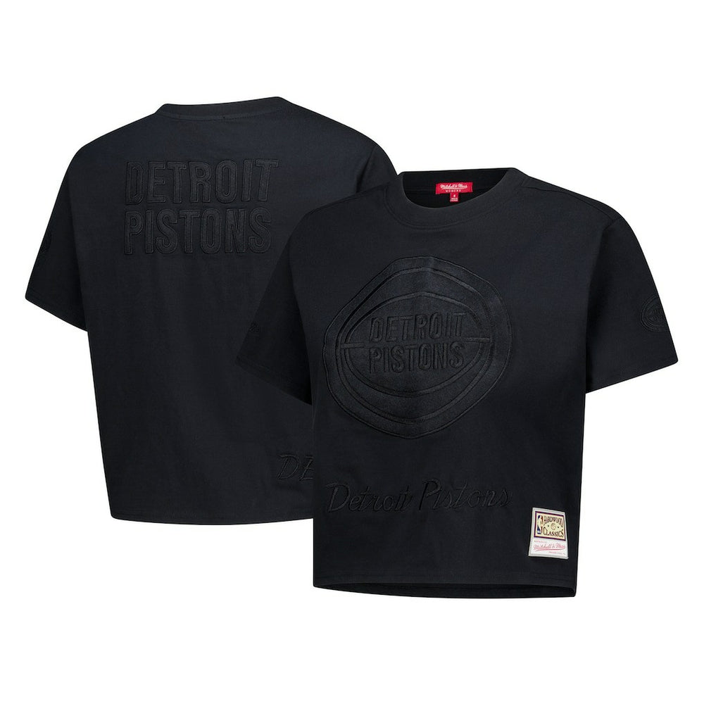 NBA Detroit Pistons Women's Phantom Cropped T-Shirt sale