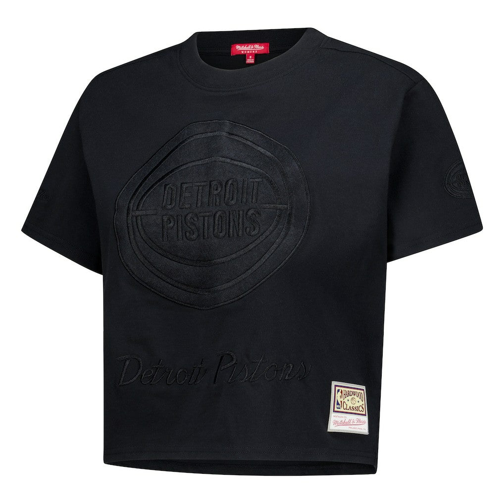 NBA Detroit Pistons Women's Phantom Cropped T-Shirt sale