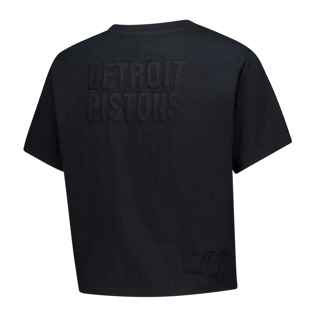 NBA Detroit Pistons Women's Phantom Cropped T-Shirt sale