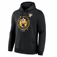 NHL Black Sidney Crosby Pittsburgh Penguins Most Points in Franchise History Hoodie