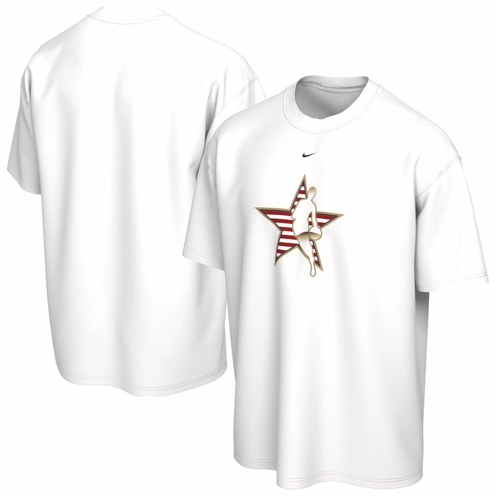 NBA  2026 NBA All-Star Game Stripe USA T-Shirt