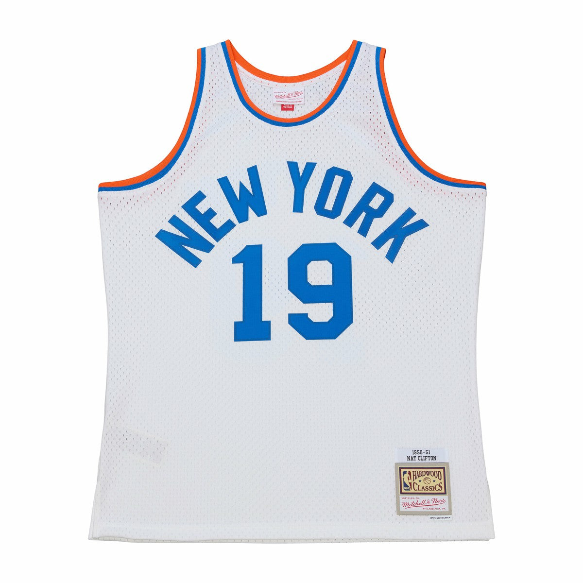 NBA Nathaniel Clifton New York Knicks 1950-51 Pioneers Swingman Jersey