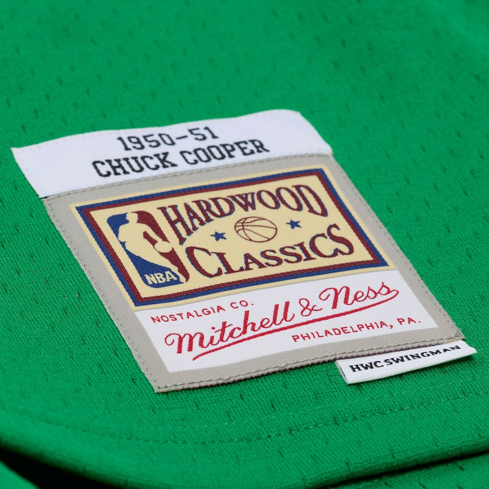 NBA Chuck Cooper Boston Celtics 1950-51 Pioneers Swingman Jersey