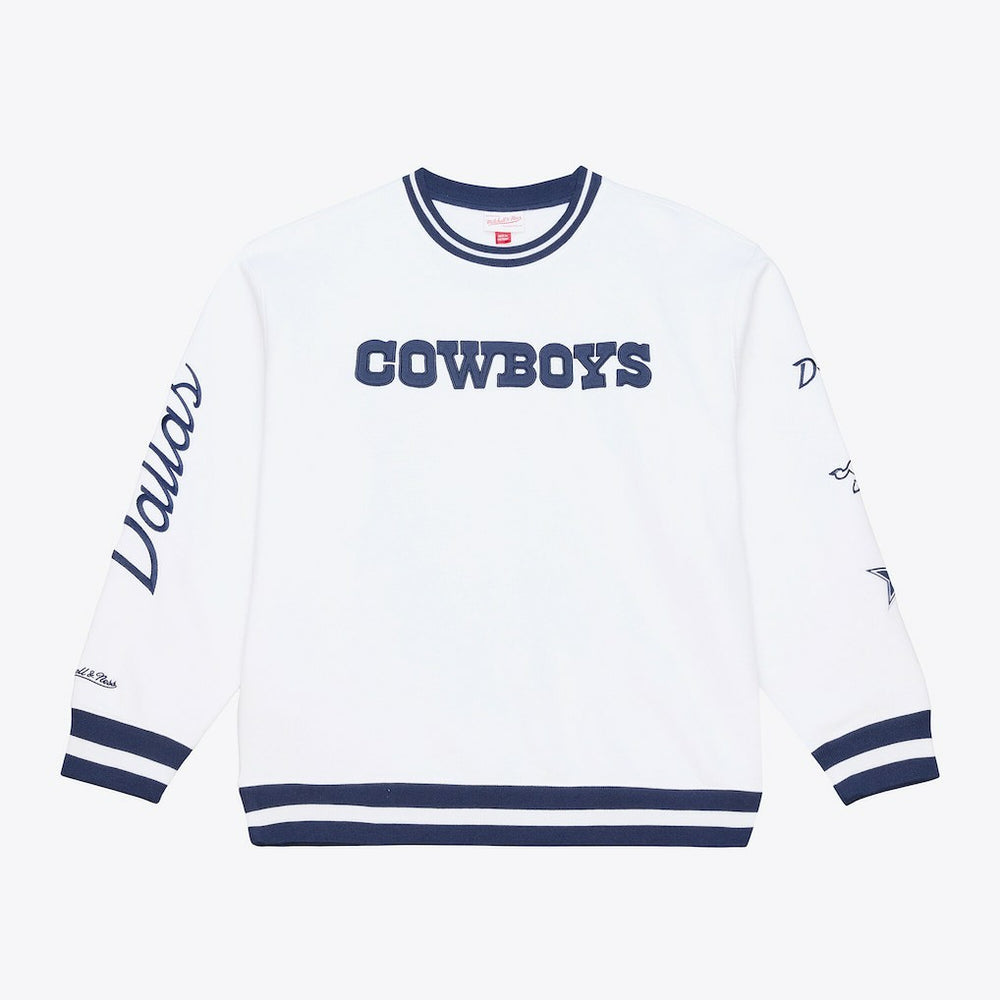 White Out Fleece Sweatshirt - Dallas Cowboys