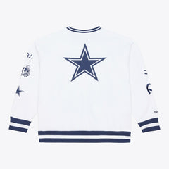 White Out Fleece Sweatshirt - Dallas Cowboys