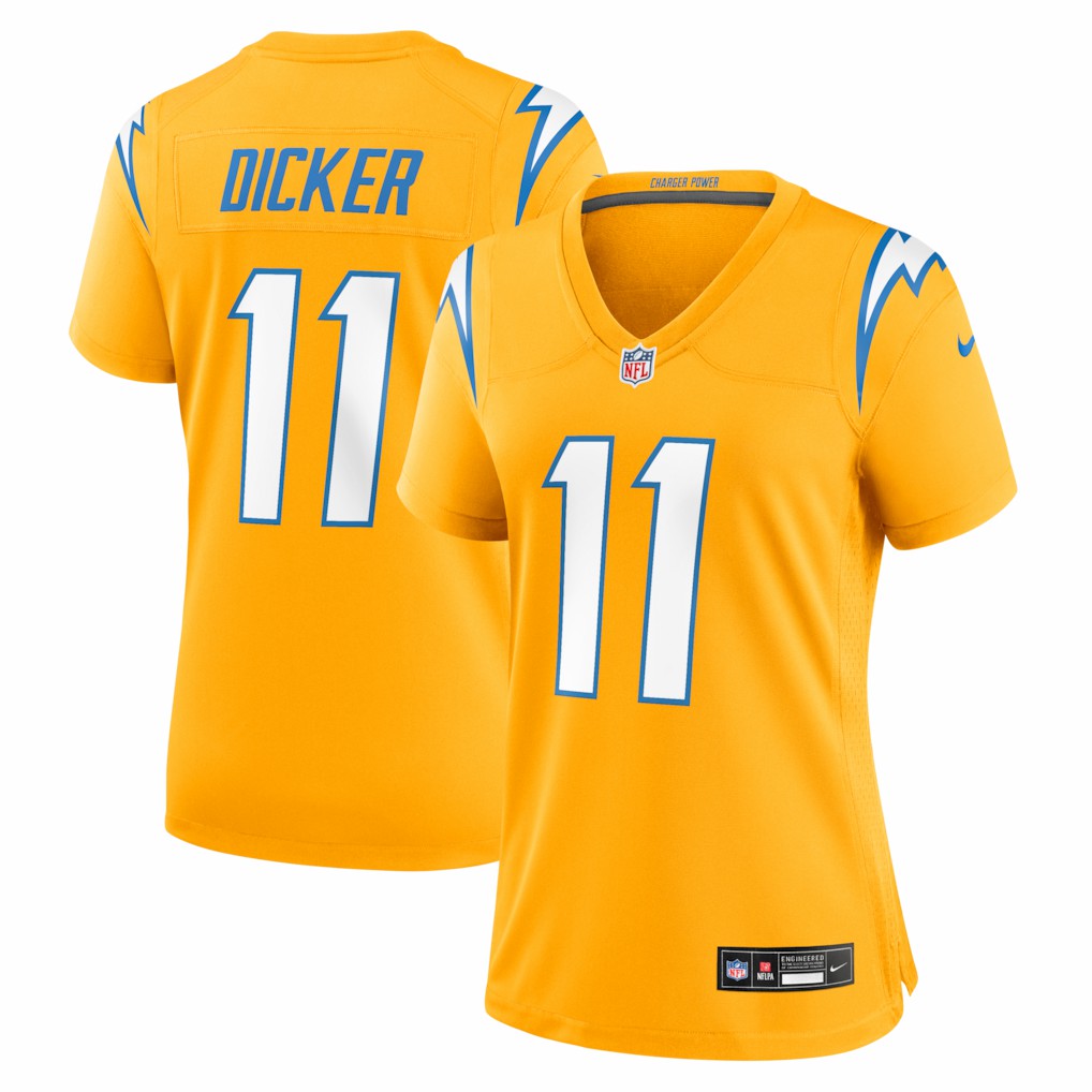 Cameron Dicker  Women's Alternate Game Jersey - Los Angeles Chargers