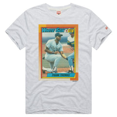 MLB Frank Thomas Chicago White Sox Homage Unisex 1990 Topps Baseball Rookie Tri-Blend T-Shirt