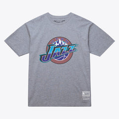 NBA Utah Jazz Unisex Hardwood Classics Arch T-Shirt