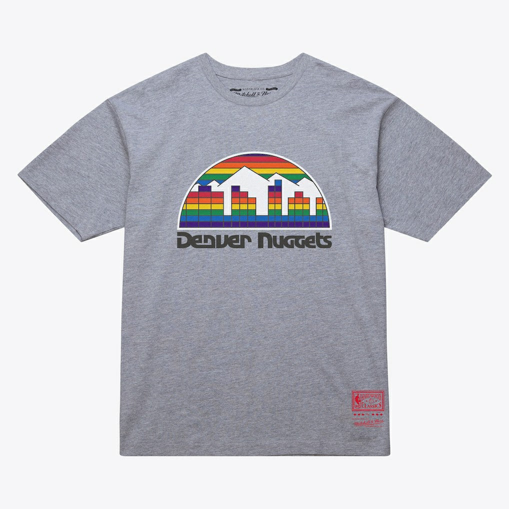 NBA Denver Nuggets Unisex Hardwood Classics Arch T-Shirt sale