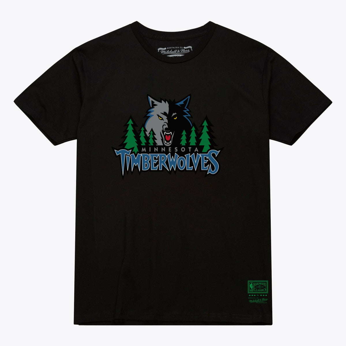 NBA Minnesota Timberwolves Unisex Hardwood Classics Arch T-Shirt