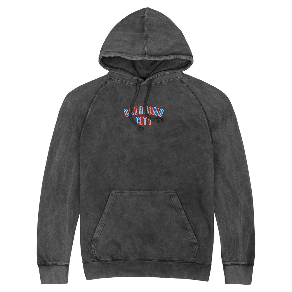 NBA Oklahoma City Thunder Stadium Essentials Unisex Get Back Vintage Raglan Hoodie