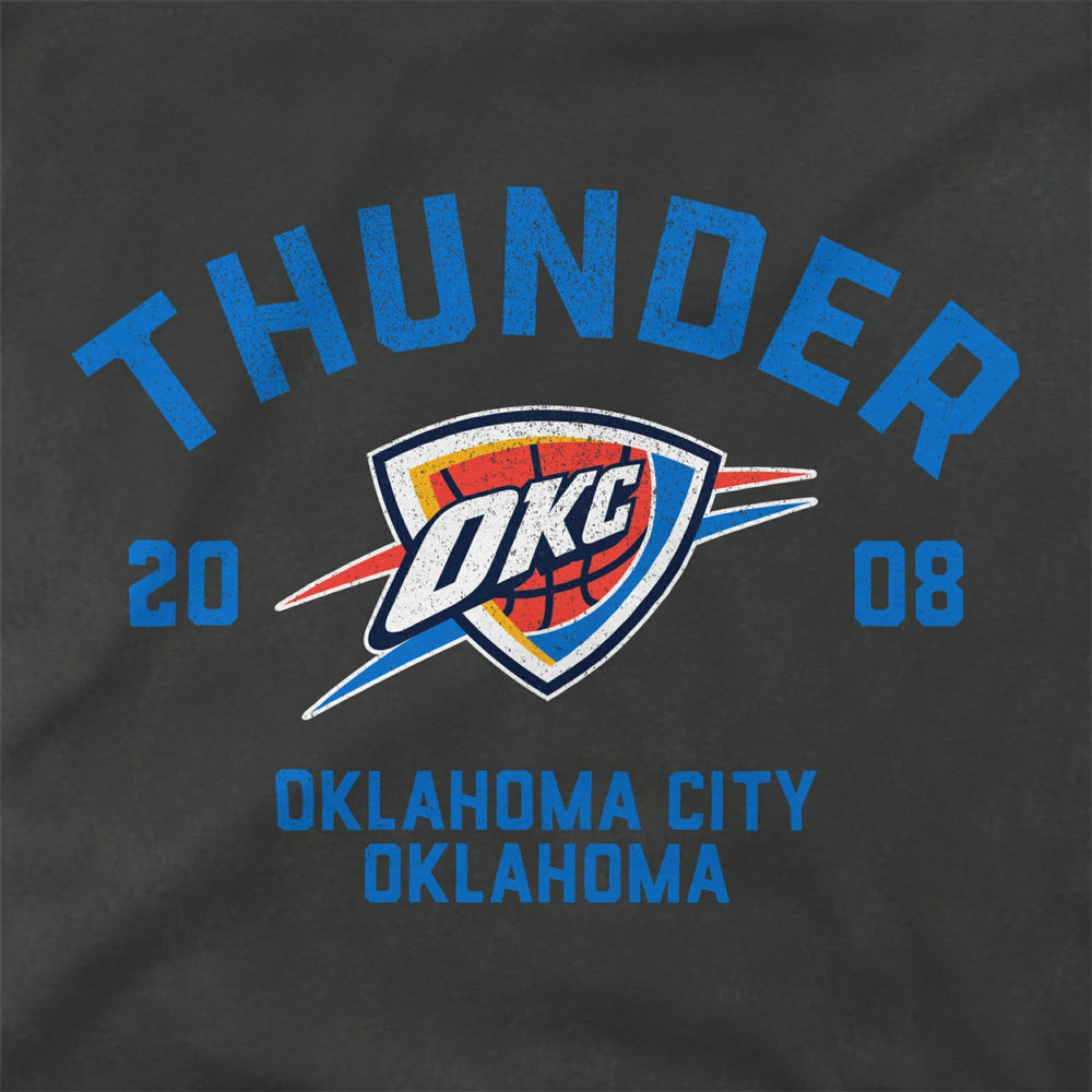 NBA Oklahoma City Thunder Stadium Essentials Unisex Get Back Vintage Raglan Hoodie