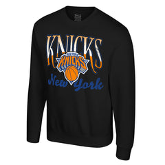 NBA New York Knicks Stadium Essentials Unisex Sky High Fleece Sweatshirt