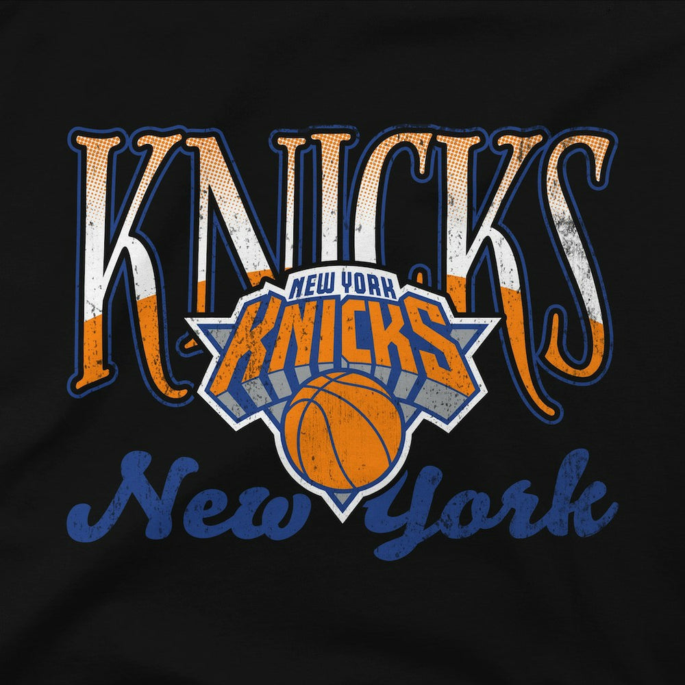 NBA New York Knicks Stadium Essentials Unisex Sky High Fleece Sweatshirt