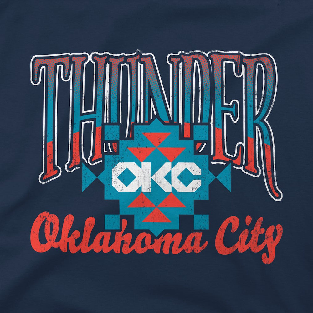 NBA Oklahoma City Thunder Stadium Essentials Unisex Sky High Hoodie