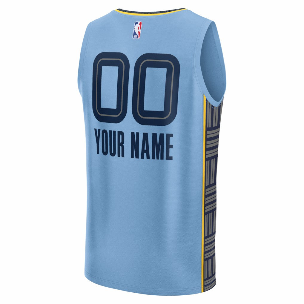 NBA Memphis Grizzlies Youth Fastbreak Custom Jersey