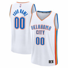 NBA Oklahoma City Thunder Youth Fastbreak Custom Jersey
