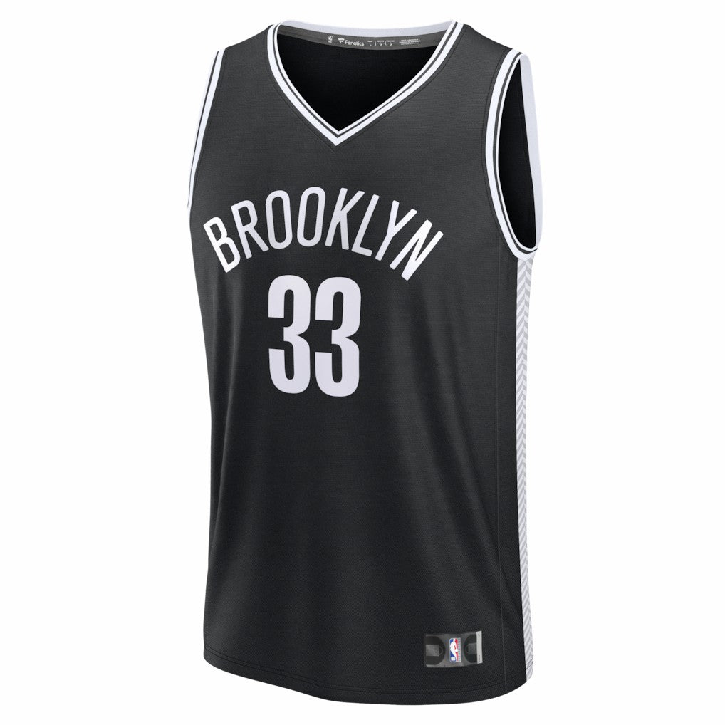 NBA Nic Claxton Brooklyn Nets Fast Break Replica Jersey