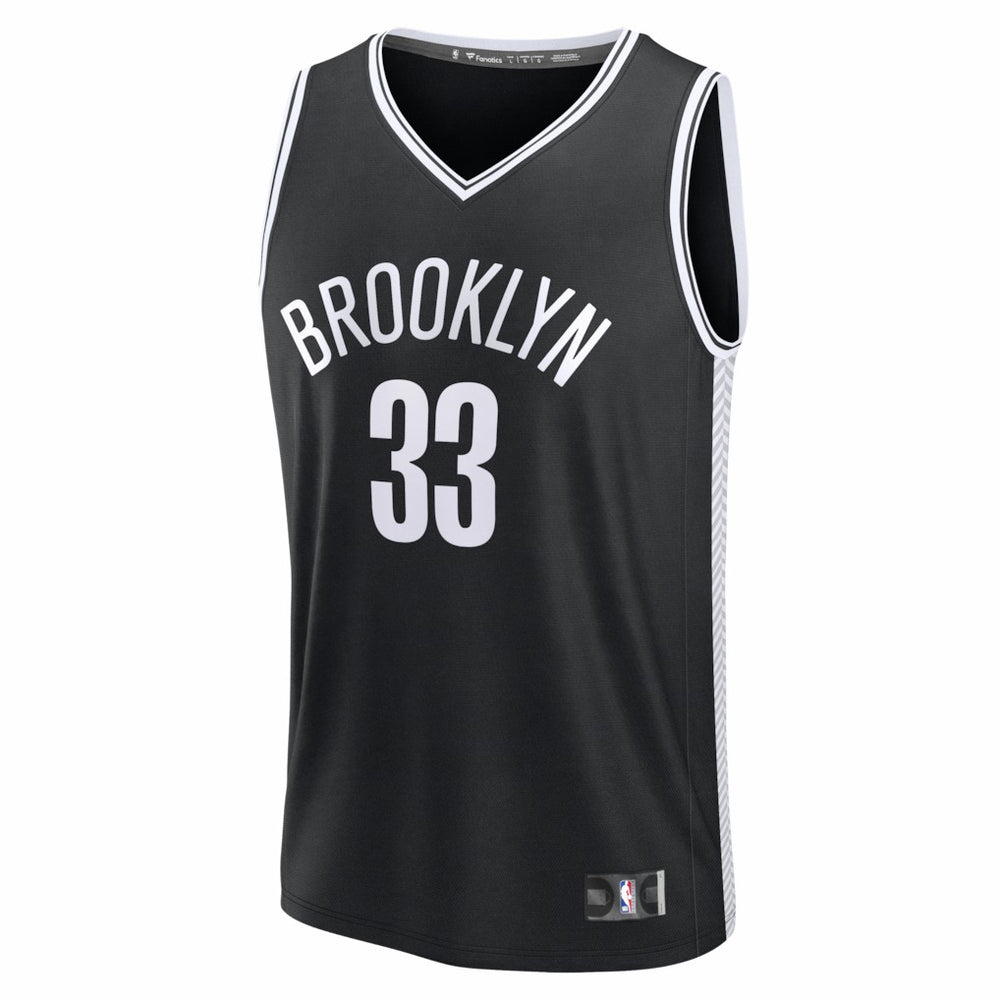 NBA Nic Claxton Brooklyn Nets Fast Break Replica Jersey