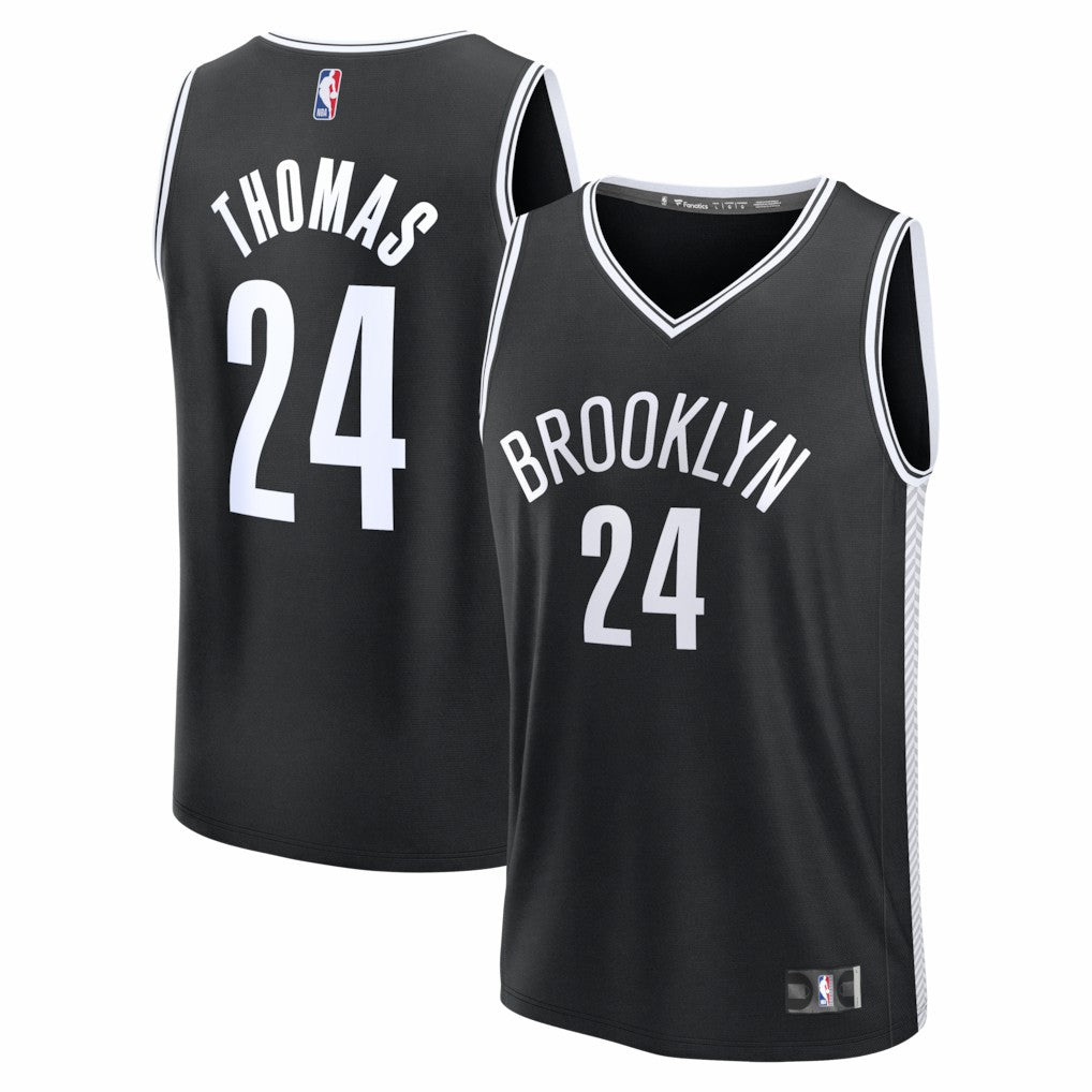 NBA Cam Thomas Brooklyn Nets Fast Break Replica Jersey