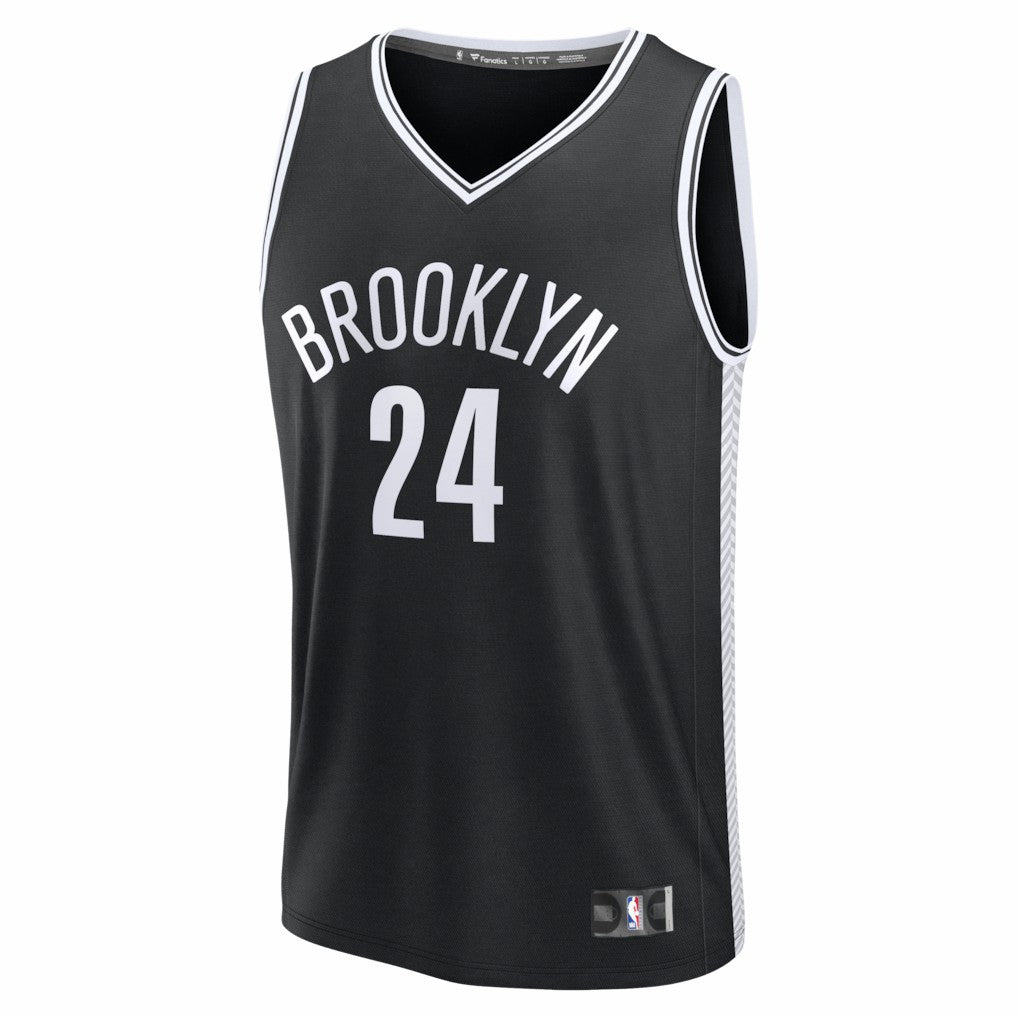 NBA Cam Thomas Brooklyn Nets Fast Break Replica Jersey
