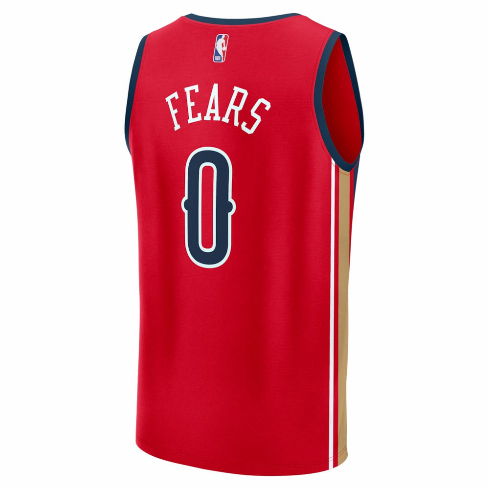 NBA Jeremiah Fears New Orleans Pelicans Fast Break Replica Player Jersey
