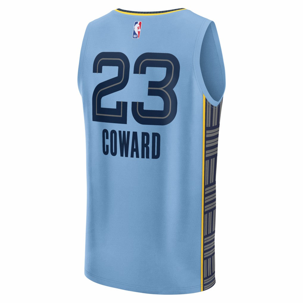 NBA Cedric Coward Memphis Grizzlies Fast Break Replica Player Jersey