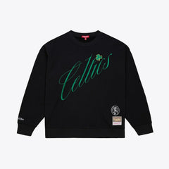 NBA Boston Celtics Women's Hardwood Classics Script Lightweight Sweatshirt