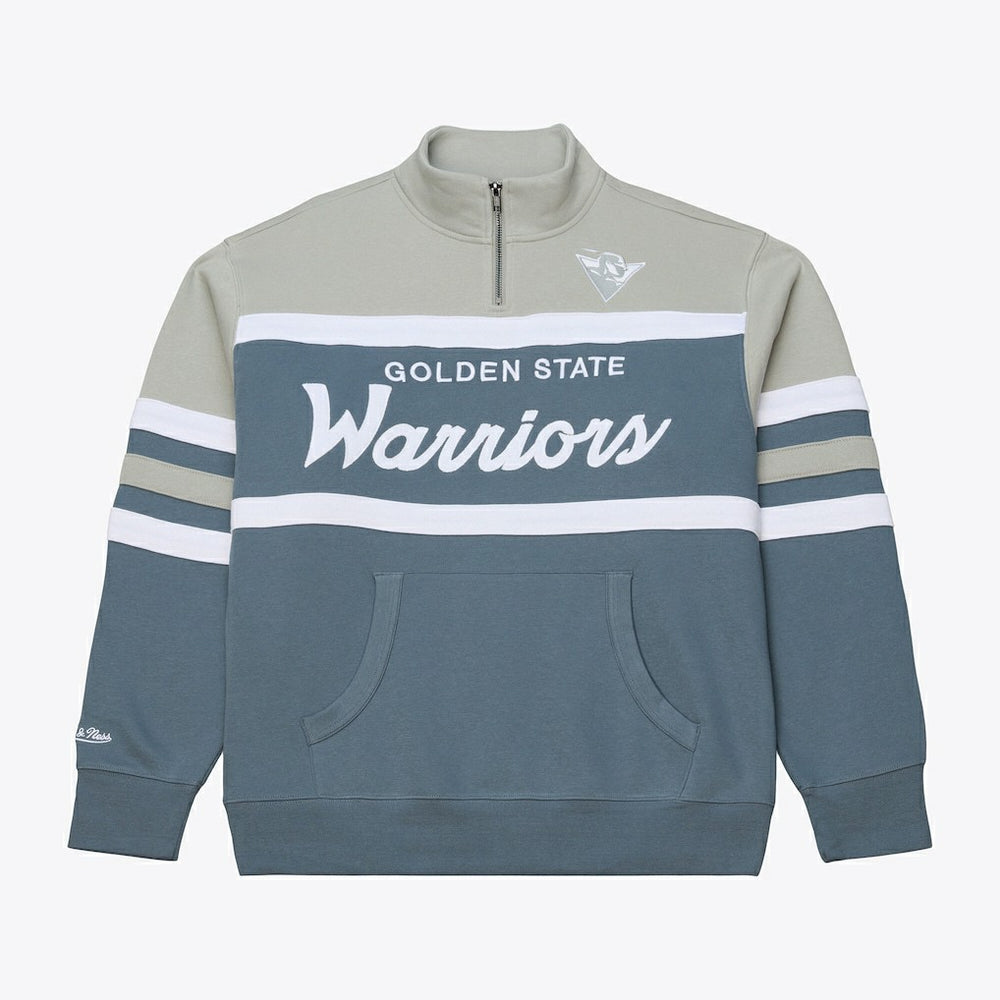 NBA Golden State Warriors Thunderstorm Head Coach Quarter-Zip Jacket sale