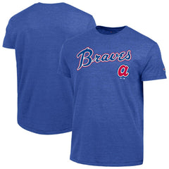 MLB Atlanta Braves Champion Cooperstown Wordmark Lockup Tri-Blend T-Shirt