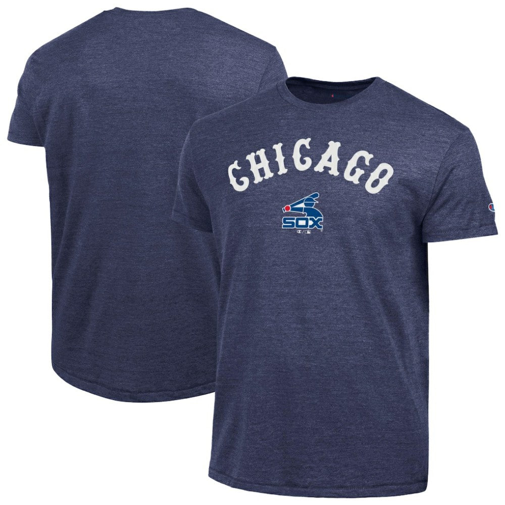 MLB Chicago White Sox Champion Cooperstown Wordmark Lockup Tri-Blend T-Shirt