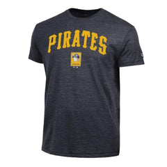 MLB Pittsburgh Pirates Champion Cooperstown Wordmark Lockup Tri-Blend T-Shirt