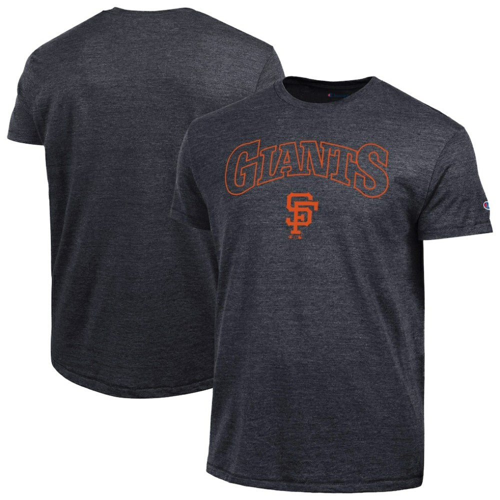 MLB San Francisco Giants Champion Cooperstown Wordmark Lockup Tri-Blend T-Shirt