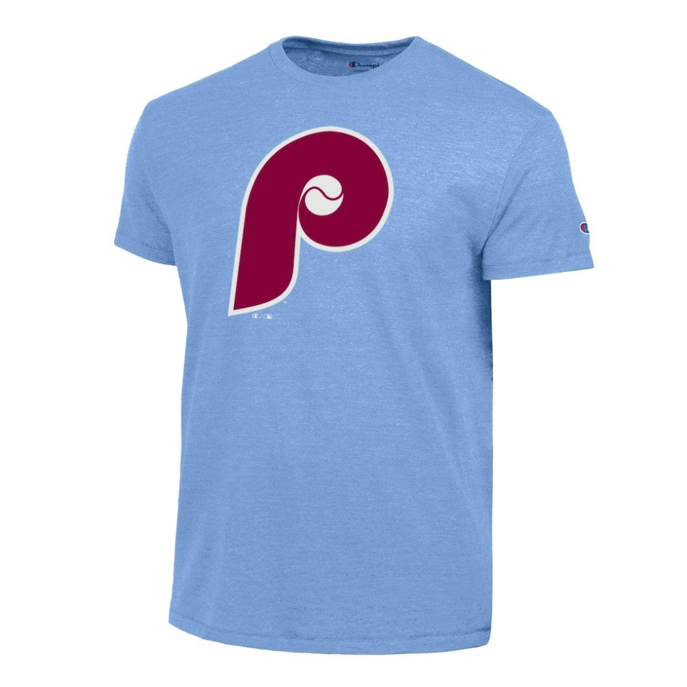 MLB Philadelphia Phillies Champion Cooperstown Logo Tri-Blend T-Shirt