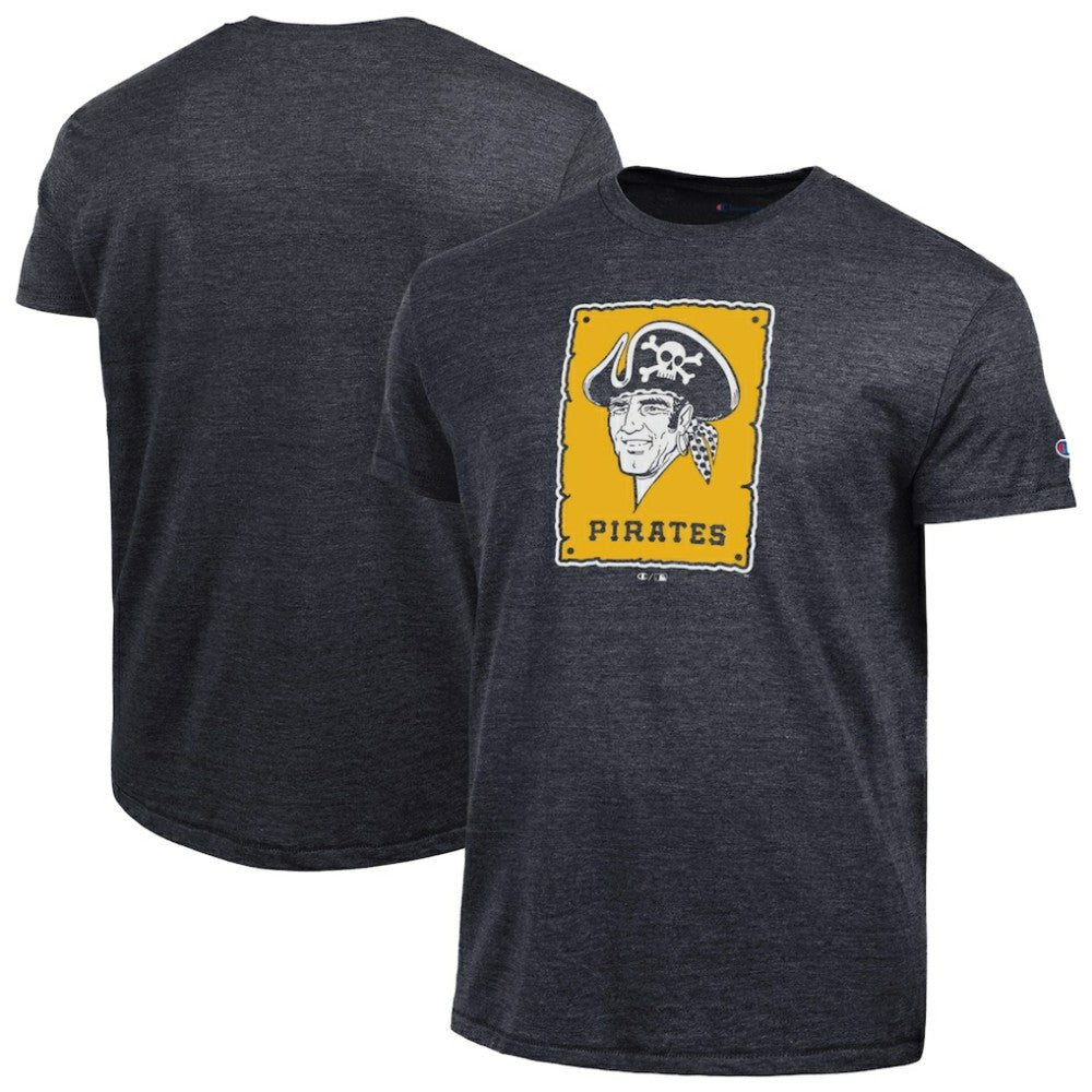 MLB Pittsburgh Pirates Champion Cooperstown Logo Tri-Blend T-Shirt