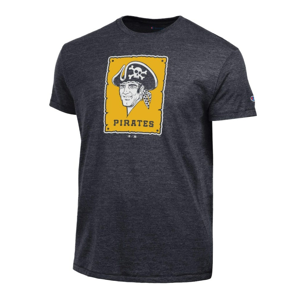 MLB Pittsburgh Pirates Champion Cooperstown Logo Tri-Blend T-Shirt