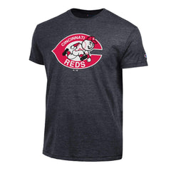 MLB Cincinnati Reds Champion Cooperstown Logo Tri-Blend T-Shirt