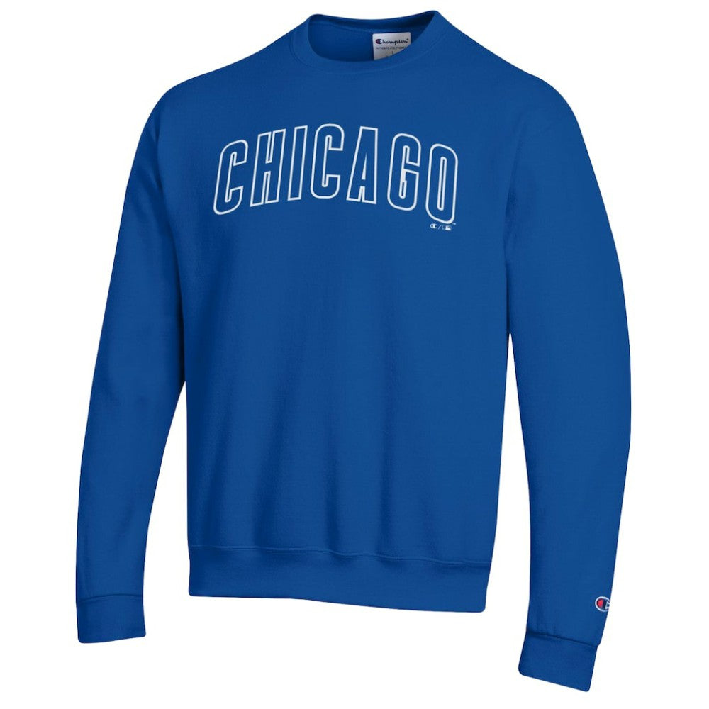 MLB Chicago Cubs Champion Powerblend Wordmark Sweatshirt