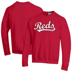 MLB Cincinnati Reds Champion Powerblend Wordmark Sweatshirt