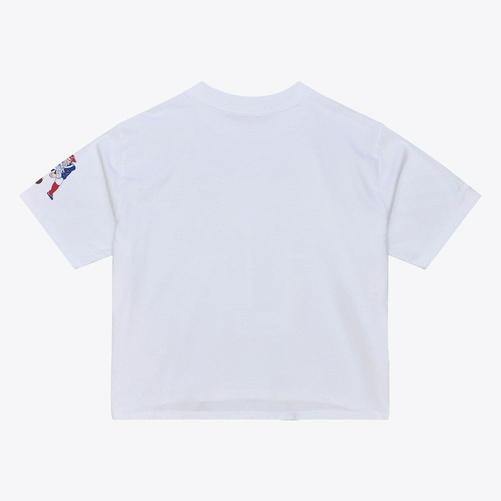 Women's Head Coach Cropped T-Shirt - New England Patriots