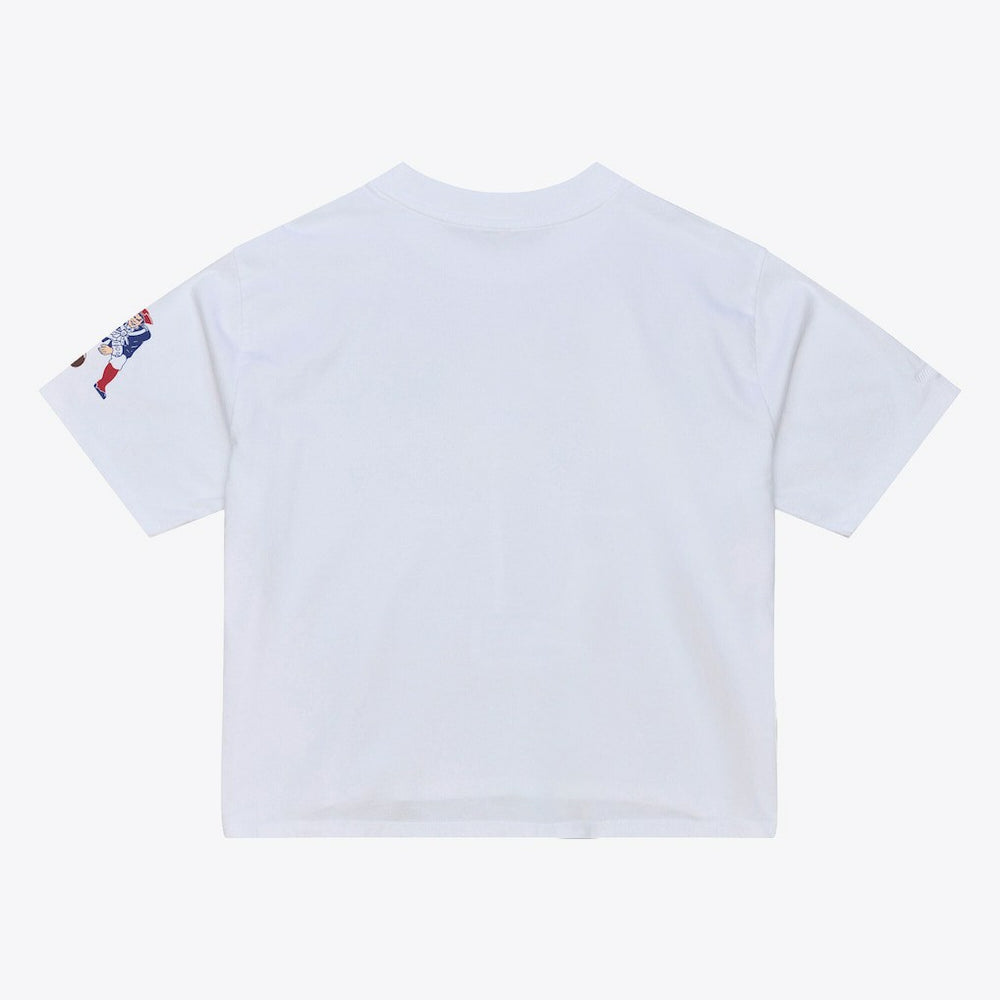 Women's Head Coach Cropped T-Shirt - New England Patriots