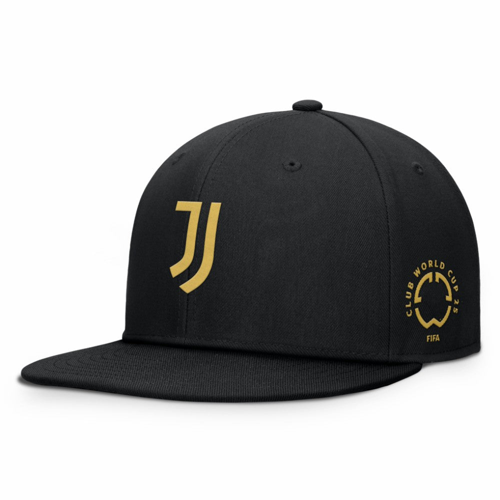 Juventus 2025 Club World Cup Core Snapback Hat - Fanatics Black