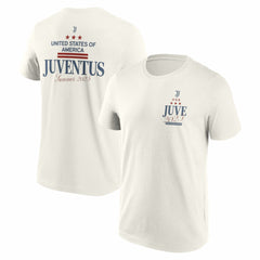 Juventus 2025 CWC US Tour SS Tee - Fanatics Cream