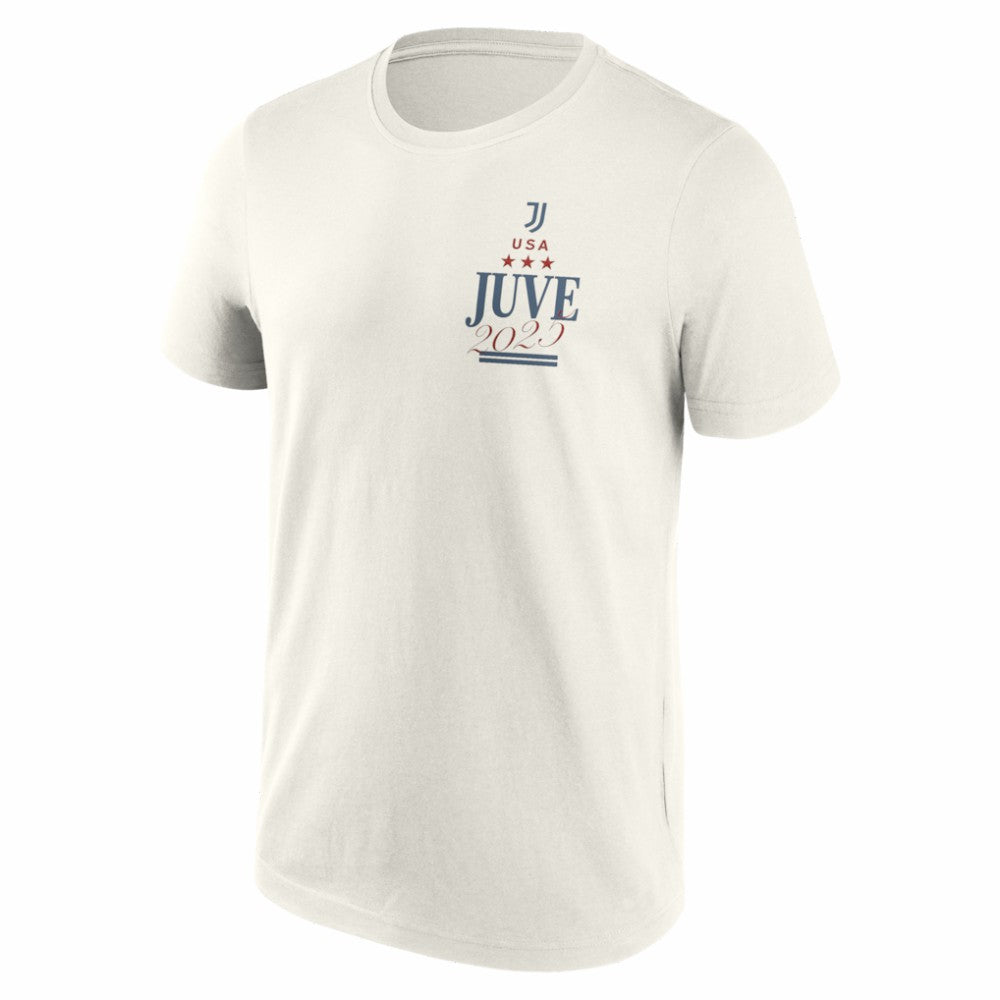 Juventus 2025 CWC US Tour SS Tee - Fanatics Cream