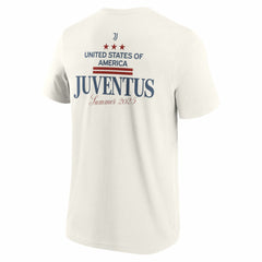 Juventus 2025 CWC US Tour SS Tee - Fanatics Cream