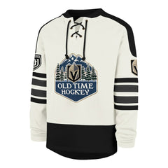 NHL Cream Vegas Golden Knights '47 Pond Hockey Trio Eternal Lacer Sweatshirt