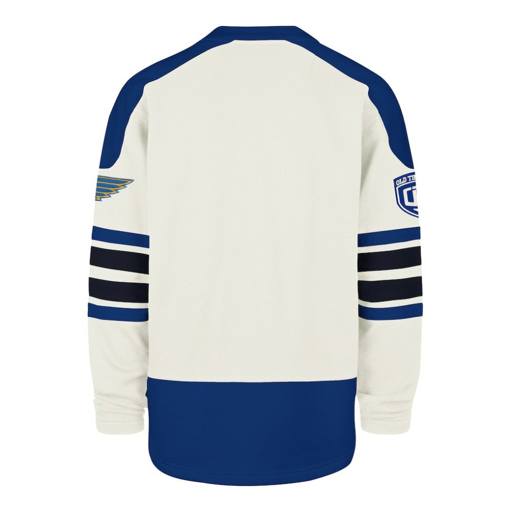 NHL Cream St. Louis Blues '47 Pond Hockey Trio Eternal Lacer Sweatshirt