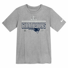 Preschool 2025 AFC Champions Locker Room Trophy Collection T-Shirt - New England Patriots