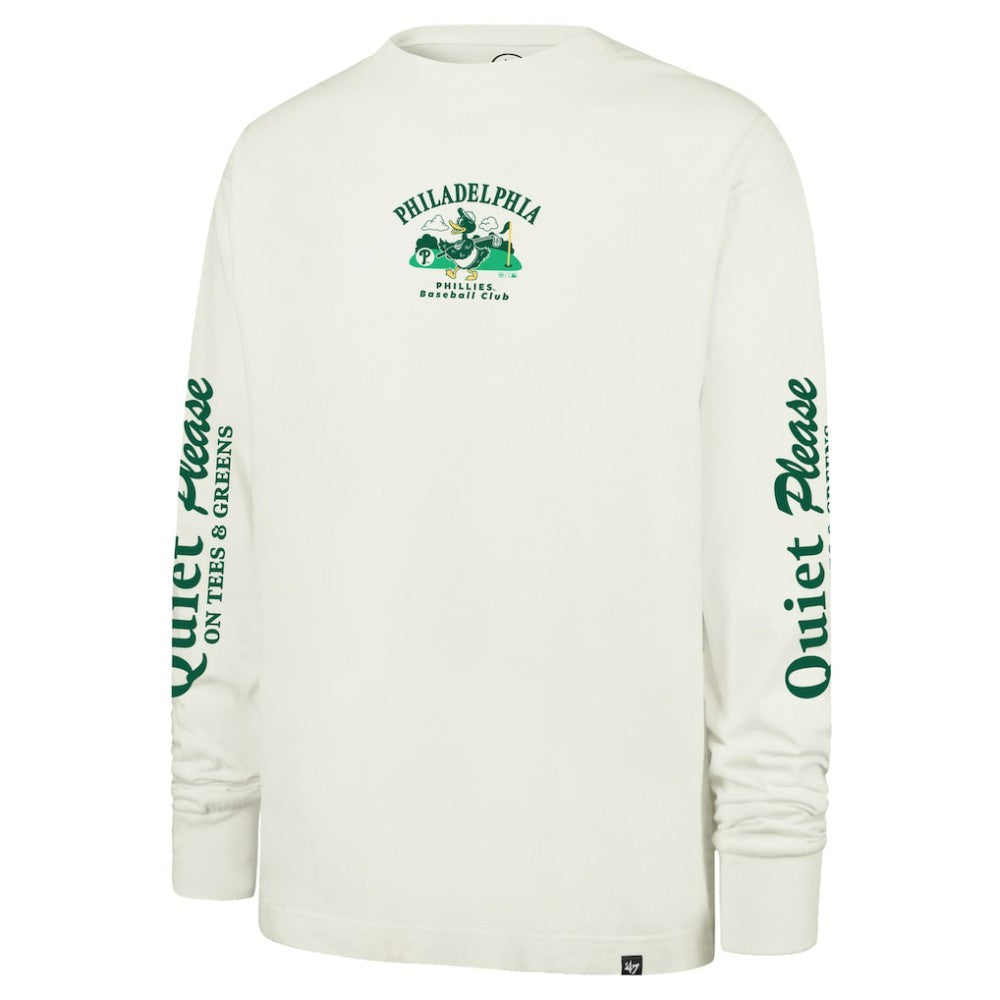 MLB Philadelphia Phillies '47 Quiet Please Foundation Long Sleeve T-Shirt